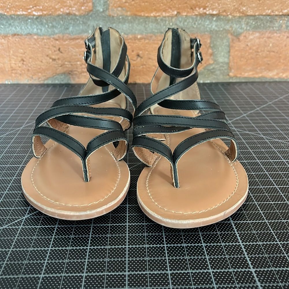Crevo Heather Leather Sandals